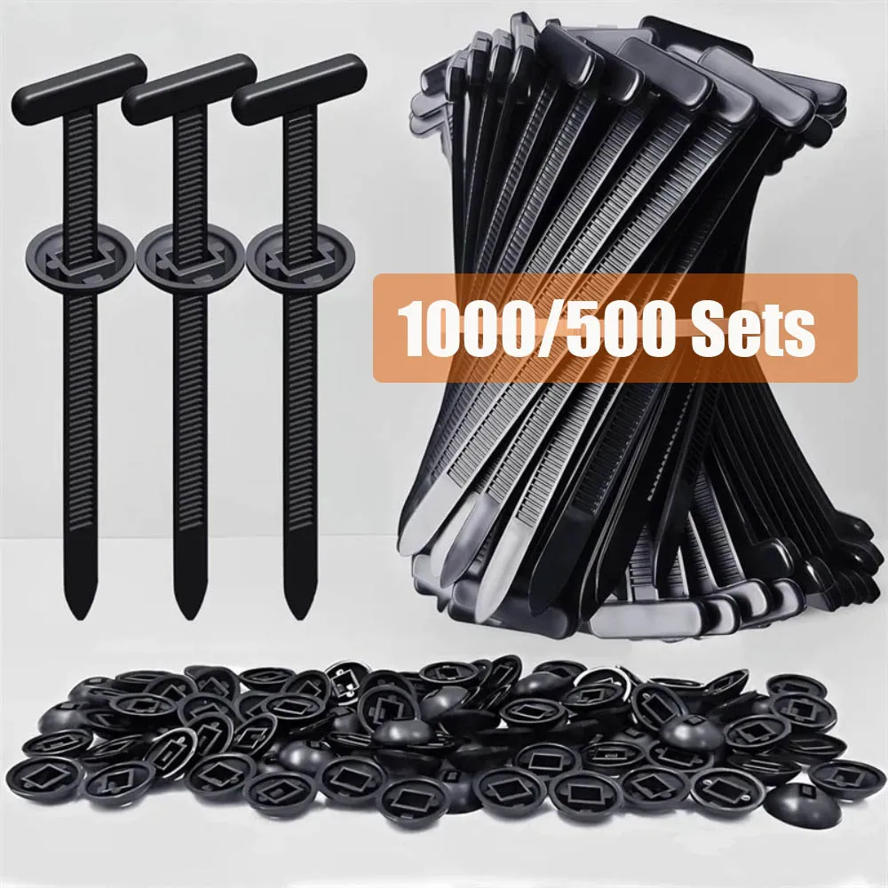 Cable Ties Buckle Auto Fastener Screw Replacement Clip Car Fenders Trunk Engine Guard Panel Wire Management Tools