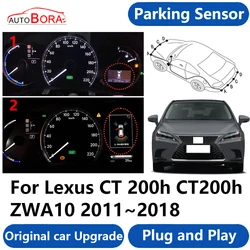 AutoBora OEM Car Parking Sensor Buzzer System Reverse Backup Accessories Plug and Play For Lexus CT 200h CT200h ZWA10 2011~2018