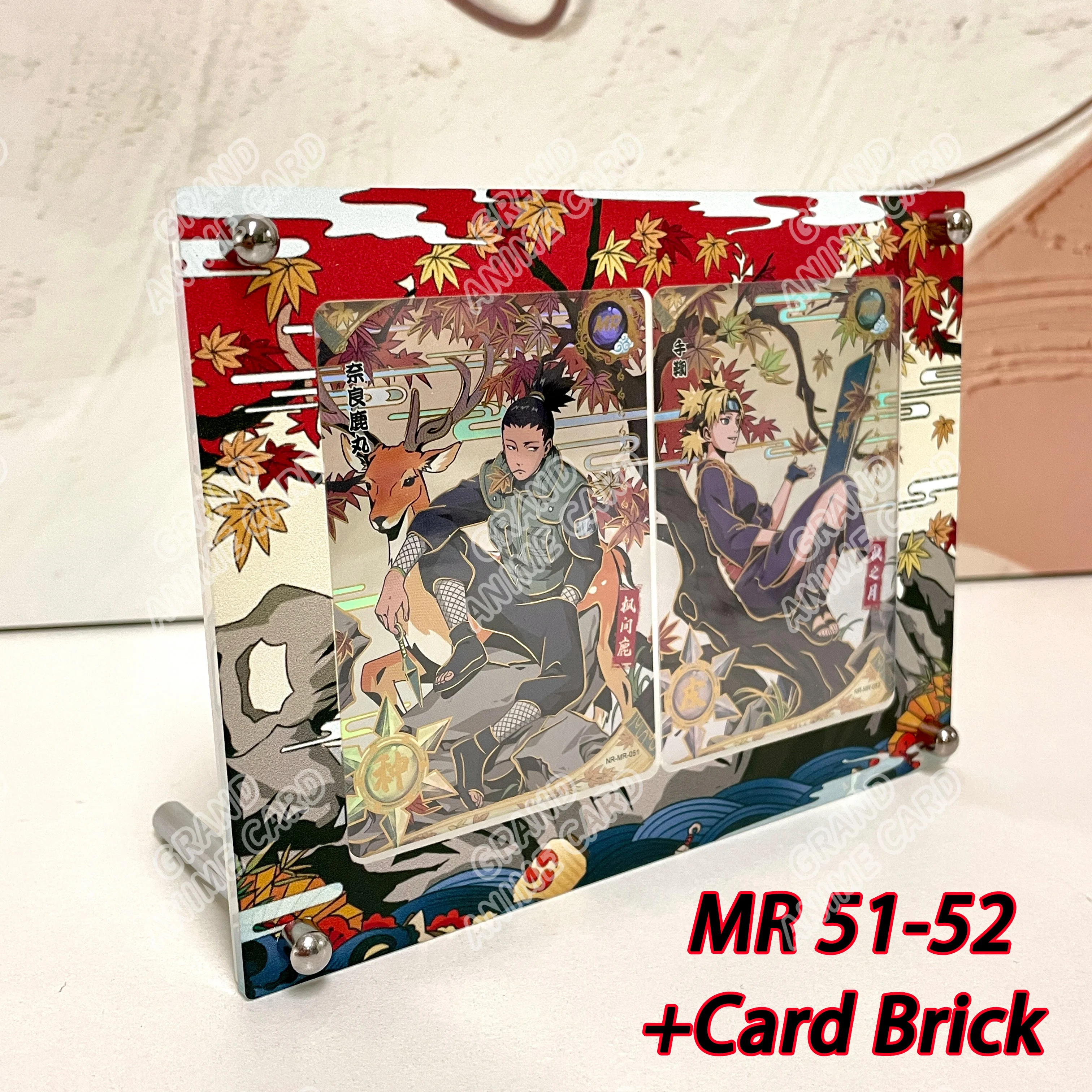 Kayou Genuine Anime Naruto Card MR No.051-060 Card Brick Naruto Uzumaki Kimimaro Jiraiya Tsunade Collection Card Toy Gift