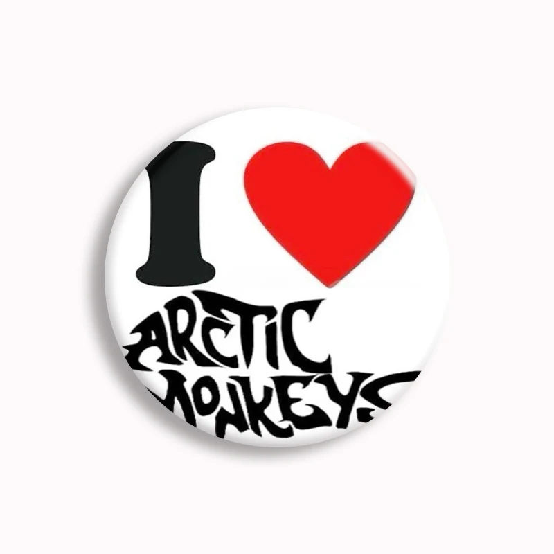 Vintage Arctic Monkeys Music Band Album Cover Button Pin Metal Badge Retro Rap Hip Hop Rock Brooch Music Lover Collect Fans Gift