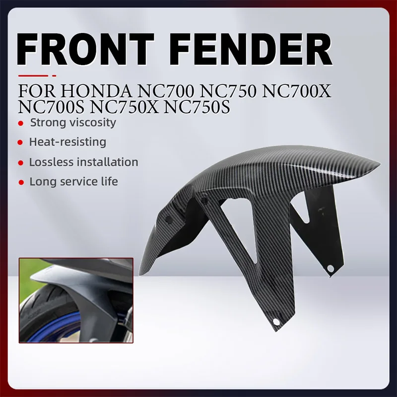 

Motorcycle Front Fender Splash Mud Guard For Honda NC700 NC750 NC700X NC700S NC750X NC750S ABS Dust Guard Mudguard Cover Fairing