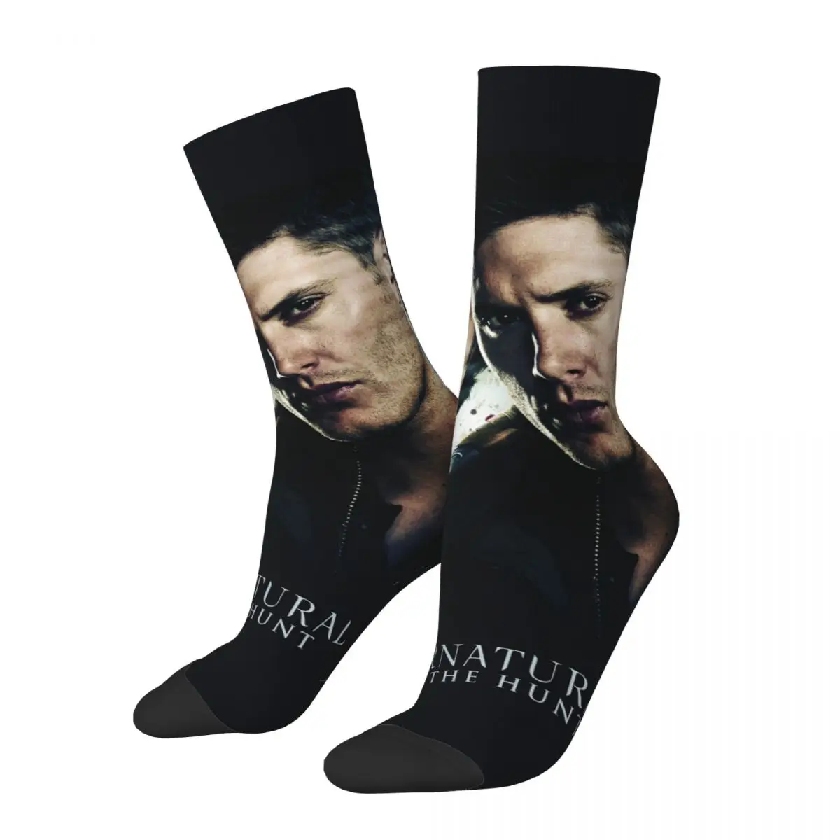 Calcetines de monstruo de película sobrenatural para hombre y mujer, medias informales de Sam Winchester Dean Winchester, regalos para primavera, verano, Otoño e Invierno