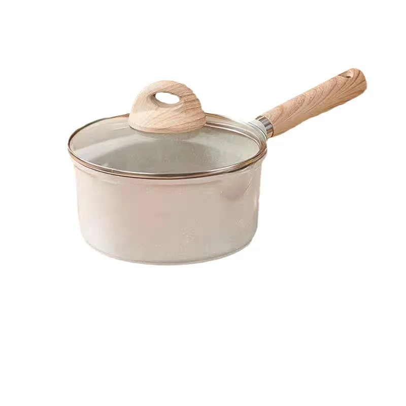 

DSA household aluminum die-casting Maifanshi milk pot non-stick pan frying integrated household instant noodle pot