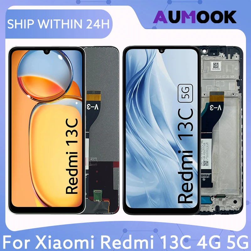 شاشة LCD 6.74 بوصة لجهاز Xiaomi Redmi 13C: تقييم ونصائح للاستخدام