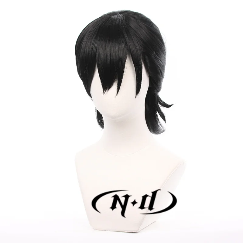 ND Shinpei Ajiro تأثيري الباروكات هيربيسي الصيف الوقت تقديم أنيمي تأثيري خصلات الشعر المستعار ل كوميك كون كوزر مقاومة للحرارة