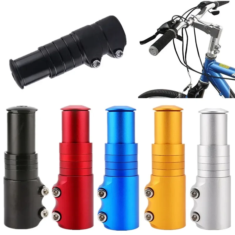 

Bike Stem Fork Bicycle Handlebar Extension Riser Rise Up Bicycle Adapter Durable MTB Power Mountain Cycling Bicycle Parts 120mm