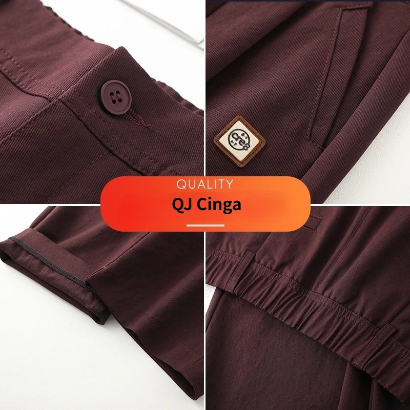 سراويل كاجوال نسائية باللون الأبيض الفاتح، سراويل حريم بطيات عالية الخصر للخريف الجديد، مقاسات آسيوية، سراويل مطاطية باللون الأزرق الداكن، S-XXXL.