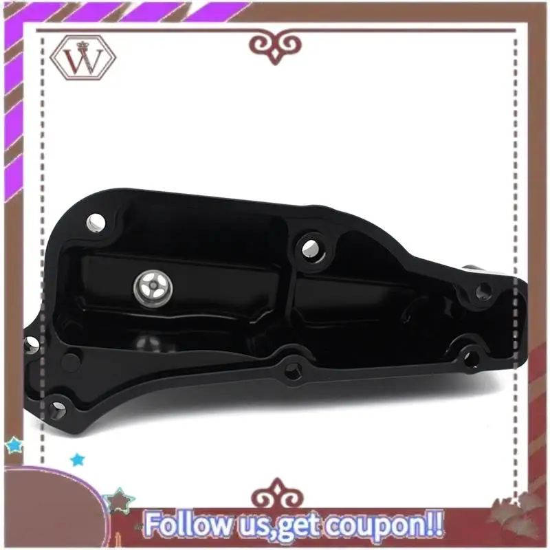 A57E-Aluminum Clear Visible Oils Bottom Potn Oils Bottom Potn For VESPA GTS250 300 GTV HPE 2019-2022 Black