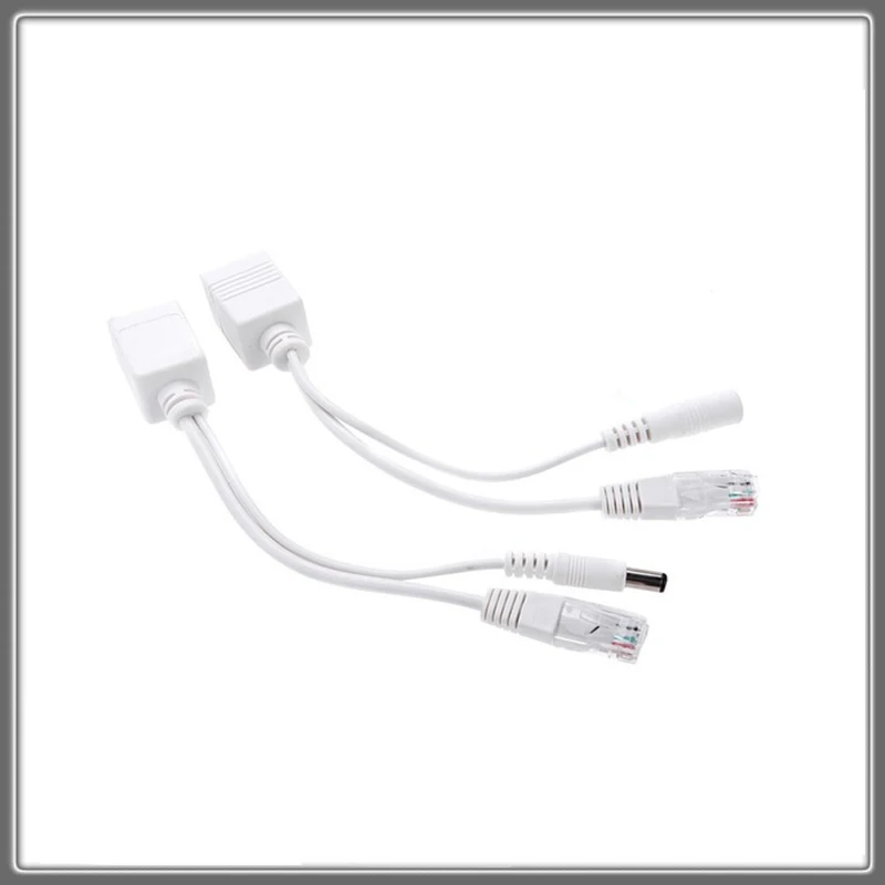 Tap Power Supply Module 12-48V Separatorr per 2MP 5MP HD IP Camera POE Adapter Cable Combiner maschio e femmina Splitte