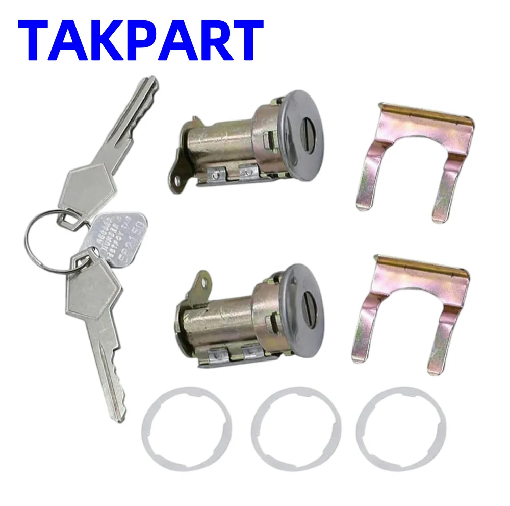 

TAKPART New Door Lock Cylinder Set For Chrysler Imperial Dodge Plymouth 15024 5070004