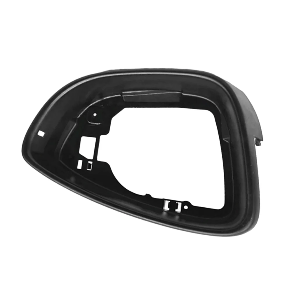 For VW Jetta 6 MK6 Passat B7 CC Beetle Scirocco Car Glossy Side Mirror Housing Frame Rear View Mirror Holder Trim Accessories