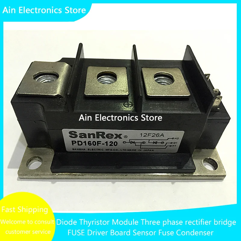 

PK160F-120 PK160F-80 PD160F-40 PK160F-180 PK160F-160 NEW AND Original Diode Module IN STOCK
