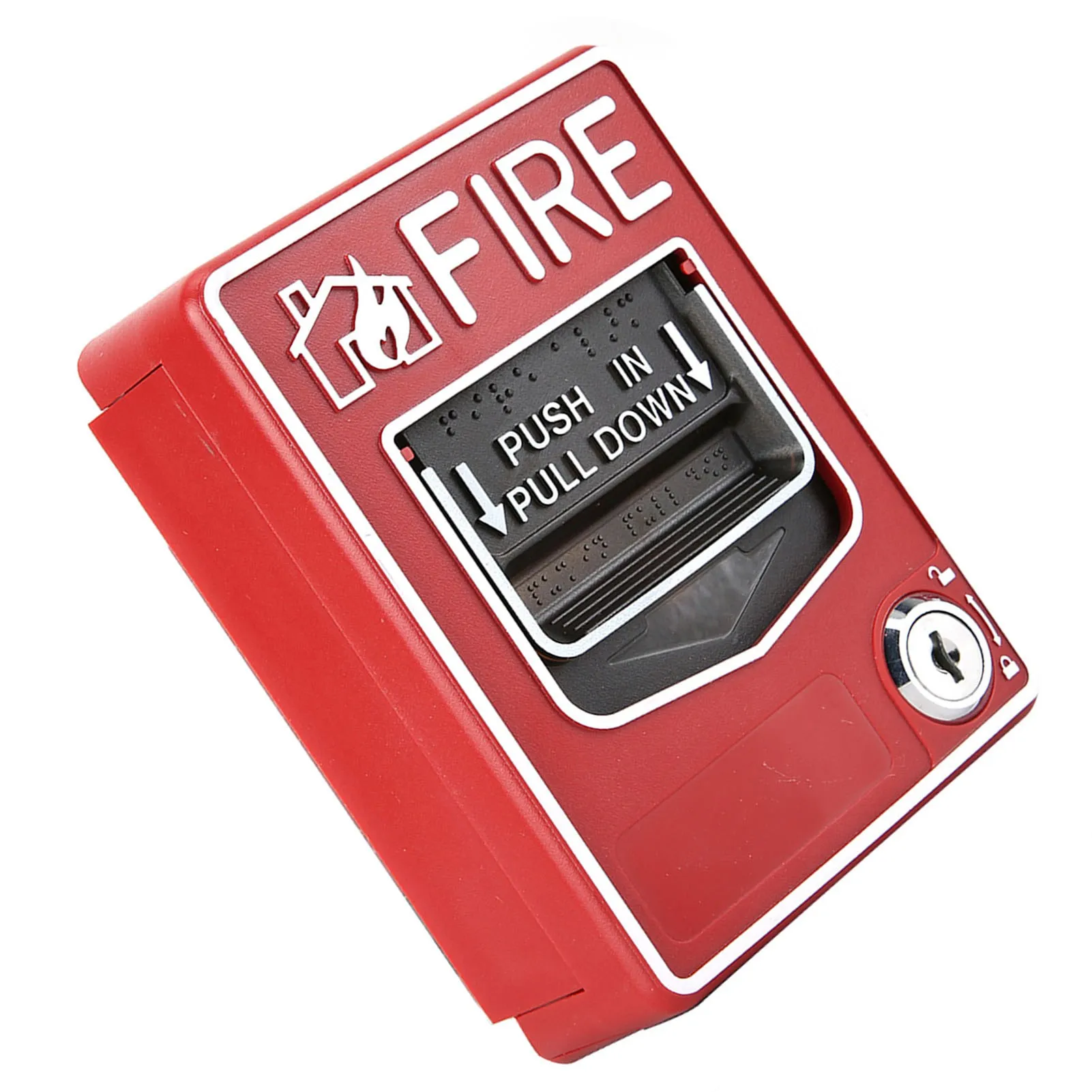 ZK40 9-28VDC Manual Multiple Wire System Safety Fire Pull Station Alarm Button Call Point Safety