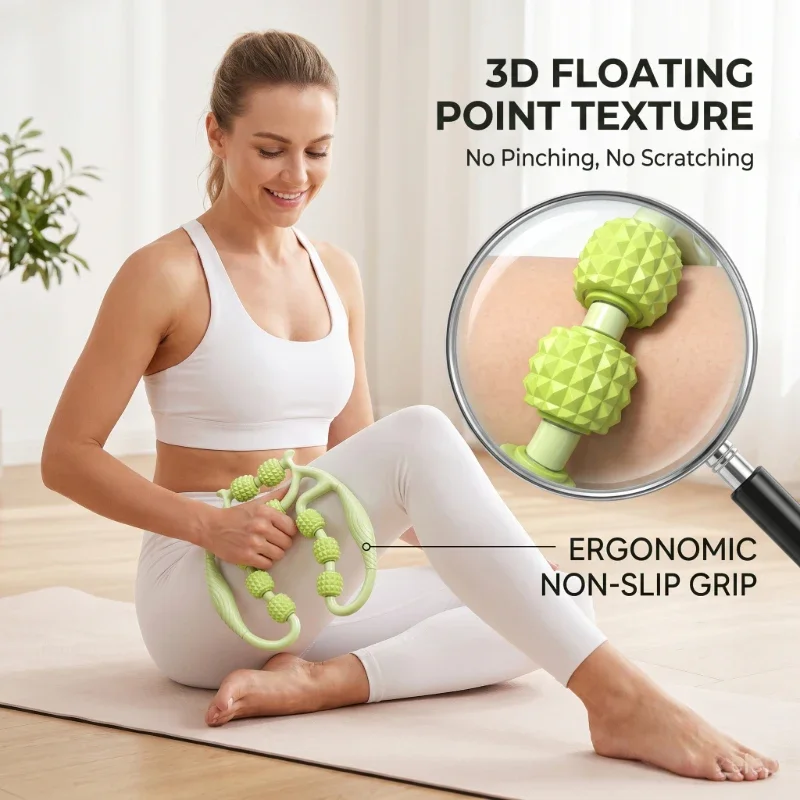 

12-Round Slimming & Muscle Relaxation Equipment for Thighs and Calves, Leg Toning Artifact