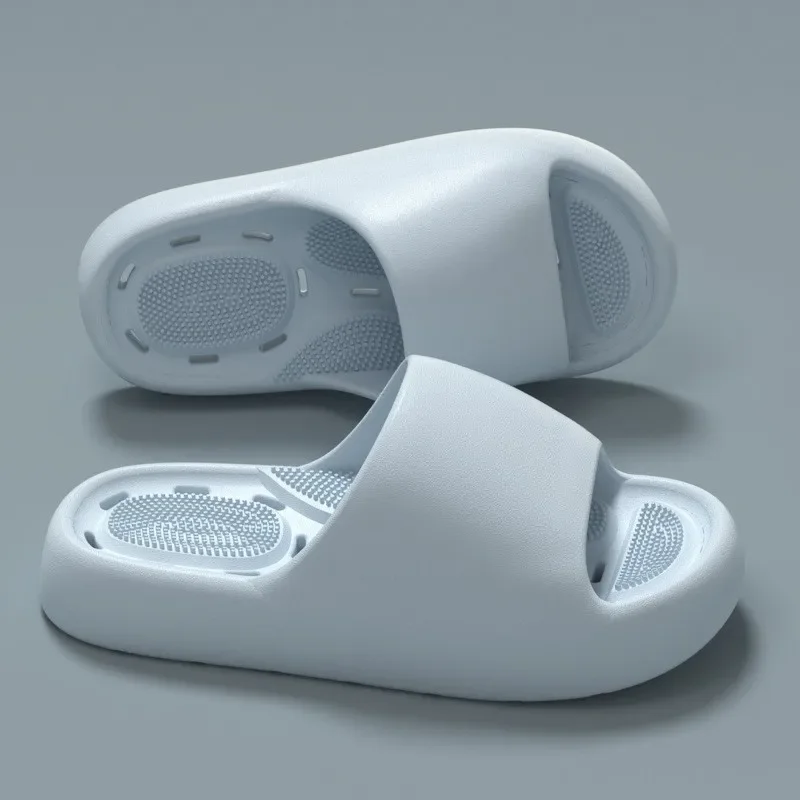 Pantuflas de baño para mujer, sandalias de ducha de secado rápido para hombre, chanclas transpirables para parejas, sandalias de playa de verano, sandalias de natación