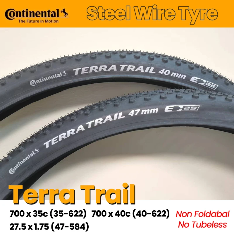 Continental Terra Wire Tyres Wheel Rim 27.5/29/700C Mountain Road Bike Unfoldable Tire Travel/Off-Road Bicycle Steel Wire Tires