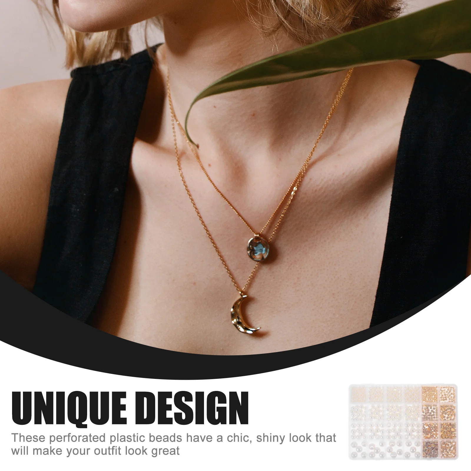 

970Pcs Star Shaped Plastic Beads Small DIY Jewelry Making Loose Beads for Bracelets Necklaces Craft Accessories