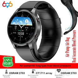 Smart Watch For Accurate Blood Pressure Measurement Of Air Pump Air Bag Heart Rate Spo2 Body Temperature Health Smartwatch Band