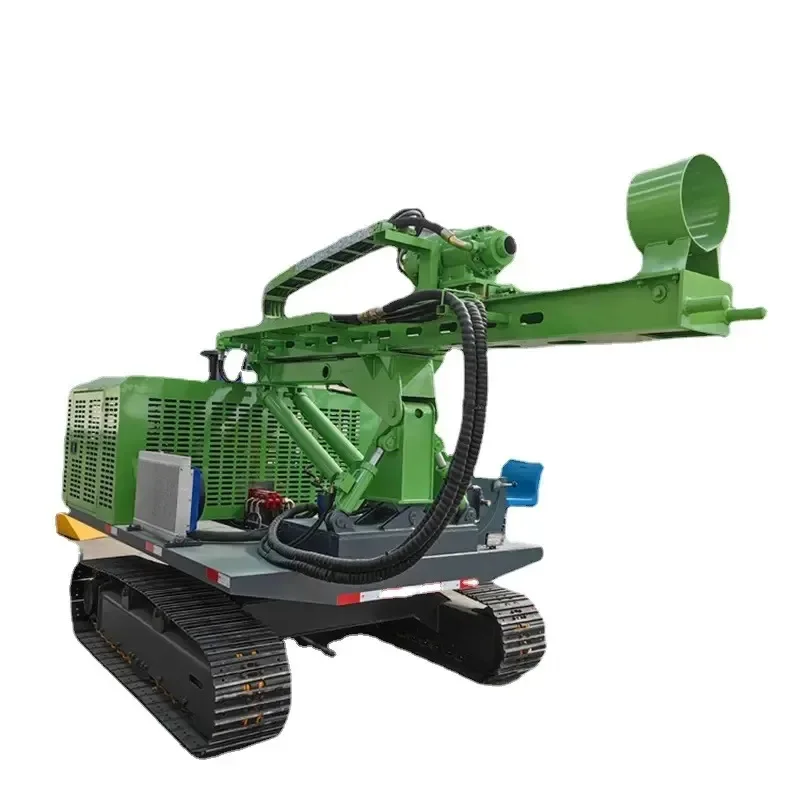 

Multifunction Piling Machine Electric Photovoltaic Pile Driver 6m Borehole Drop Pile Driver Machine