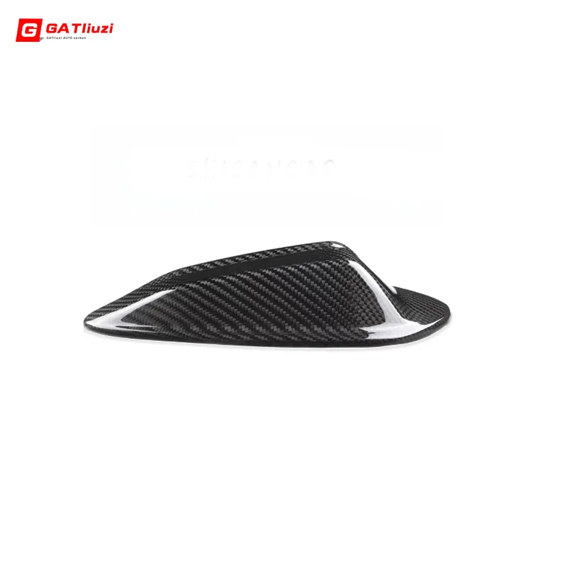 Carbon Fiber Car Roof Shark Fin Antena Capa, Guarnição Adesivo, Acessórios de carro, BMW G80, G82, M3, M4, 2021