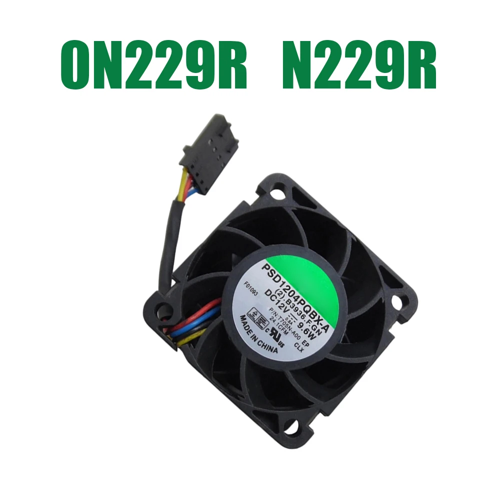 

For DELL For ProwerEdge R210 0N229R N229R 0T705N T705N-A00 FFB0412UHN-8K91 PSD1204PQBX-A (2).B3936.F.GN DC12V 9.6W 4PIN Fan