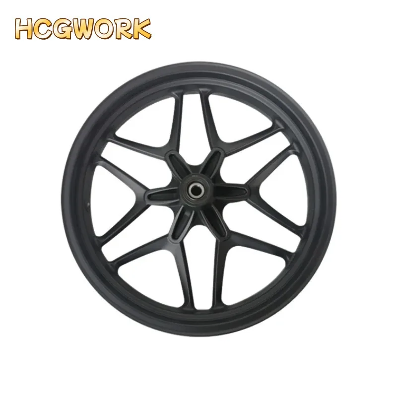 front aluminum wheel single disc matte black MT3.5x17 for Zongshen Cyclone RE3 ZS400GS