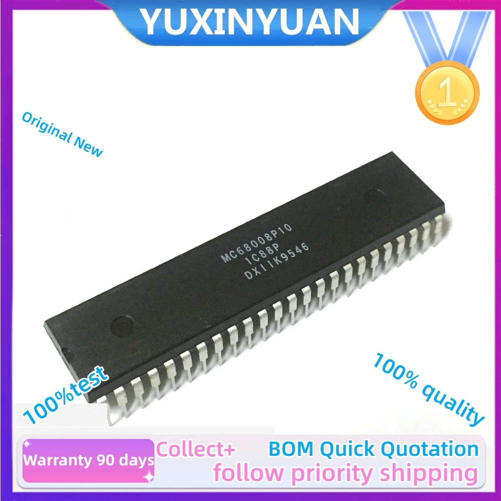 New original authentic MC68000P8 MC68000P12 MC68000P10 MC68000 DIP64 8-/16-/32-Bit Microprocessors User Manual 1PCs IC in STOCK