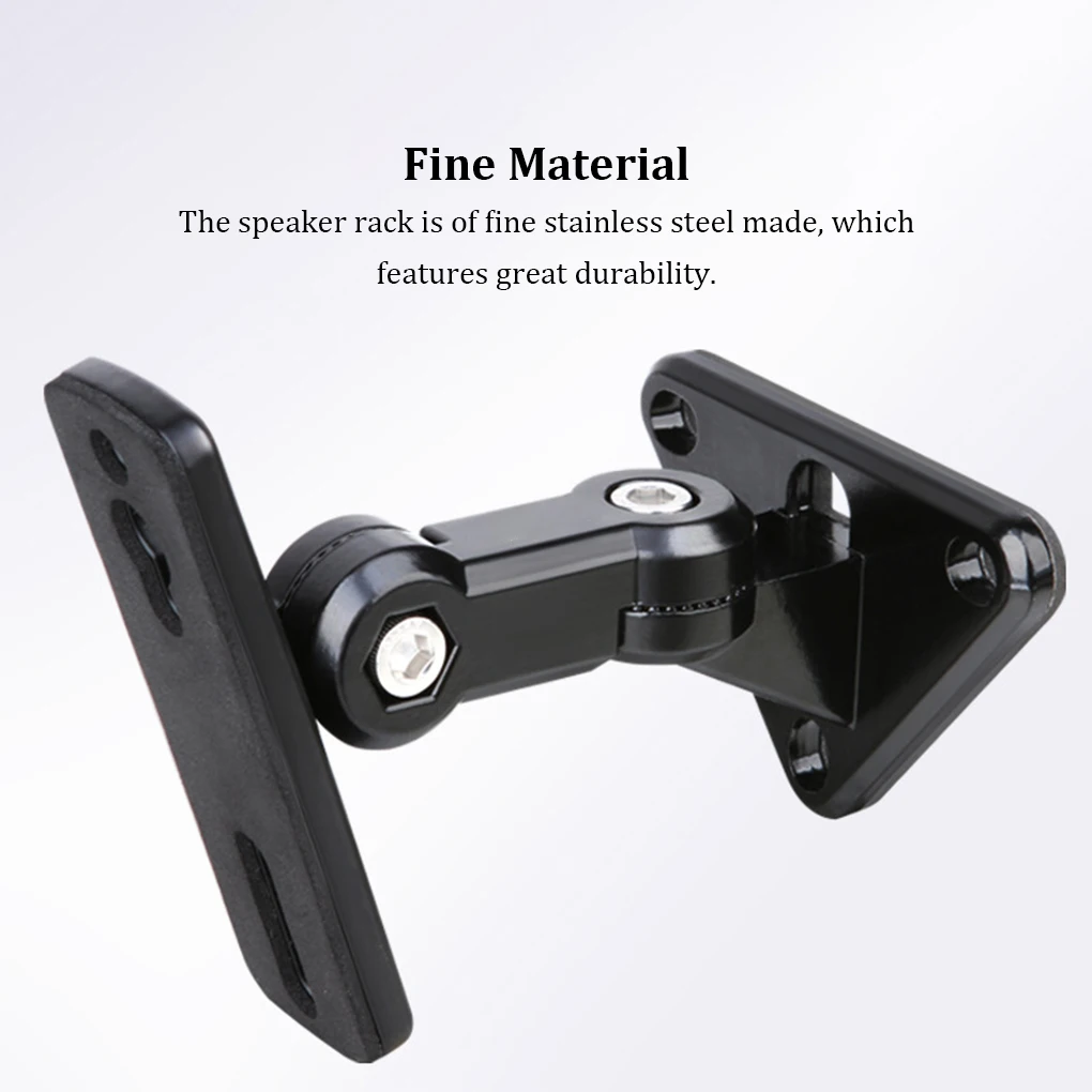 2pcs/set Anti-corrosive Replacement Shelf Accessories For Speaker Mount Wall-mounted Speaker Rack