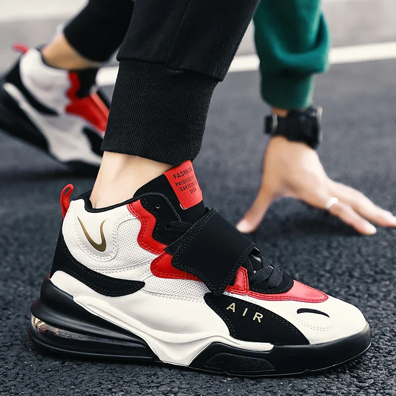 Men Basketball Shoes Street Basketball Culture Sports Shoes High Quality Training Athletic Sneakers Boys Cushioning Basket Shoes