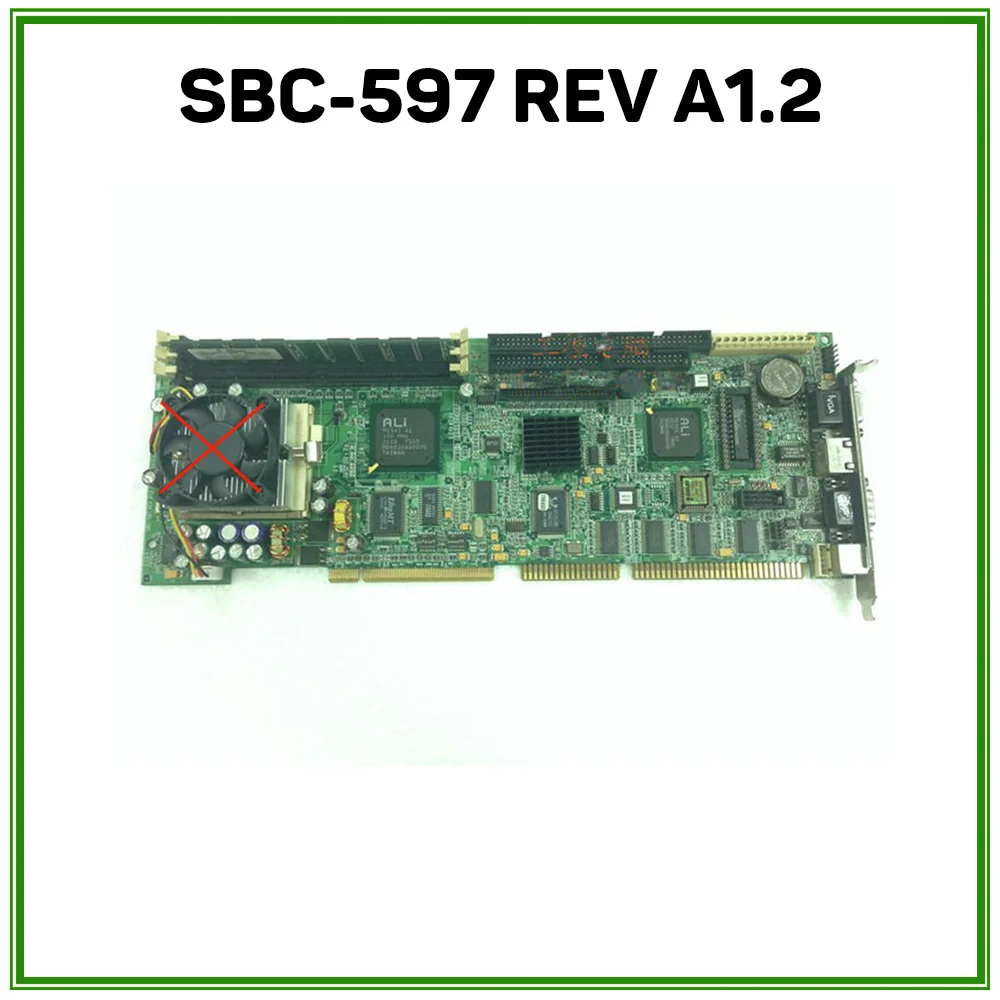 For Axiomtek Industrial Computer Motherboard SBC-597 REV A1.2