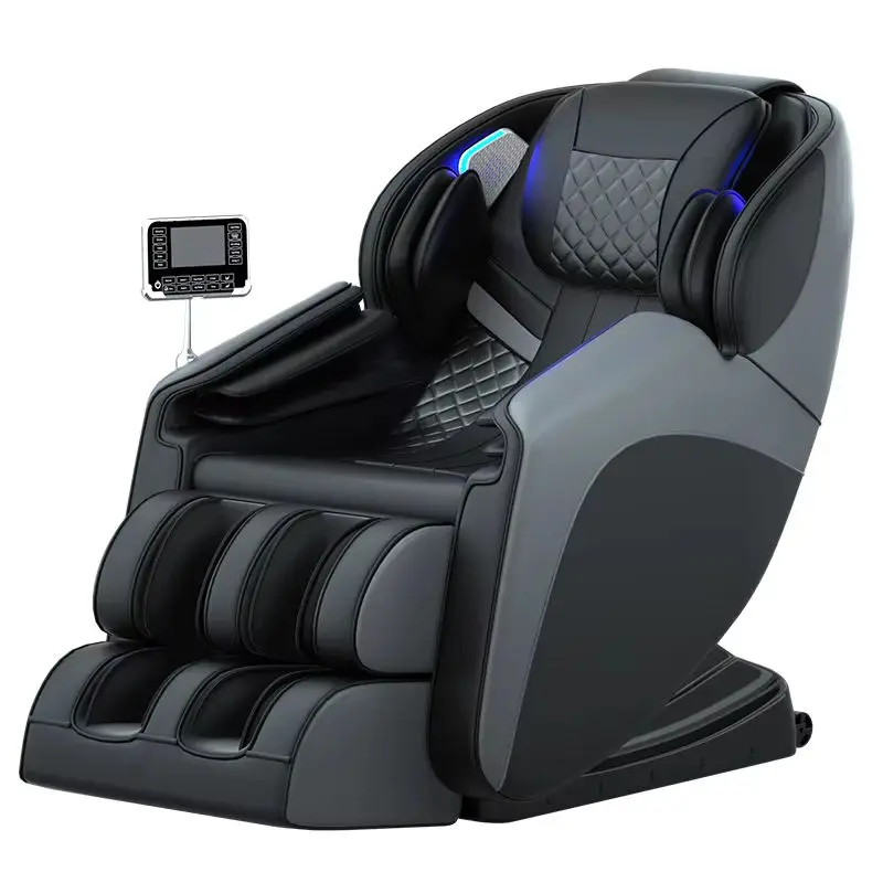 Foldable Recliner Massage Chair With PU Leather And Zero Gravity Feature For Home Wellness And Relaxation