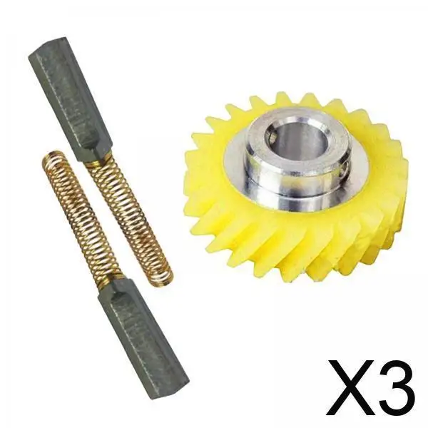 

3xWorm Gear W10112253 Easy Installation Wheel Replacement Parts Stand Mixer Kitchen Blender Sturdy Spare Parts Mixer Accessory