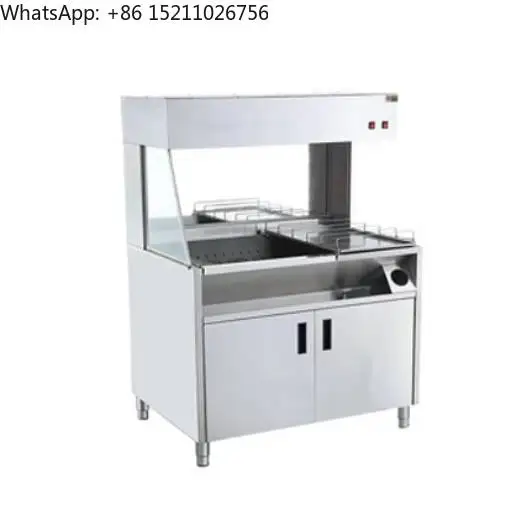 

Коммерческое кухонное оборудование Электрический подогреватель картофеля фри из нержавеющей стали для подогрева и хранения фишек в ресторане