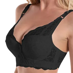 Lace Bra Plus Size Bra Women Underwear Bralette Crop Top Sexy Female Bra Large BH Tube Top Female Push Up Brassiere Laced Bra