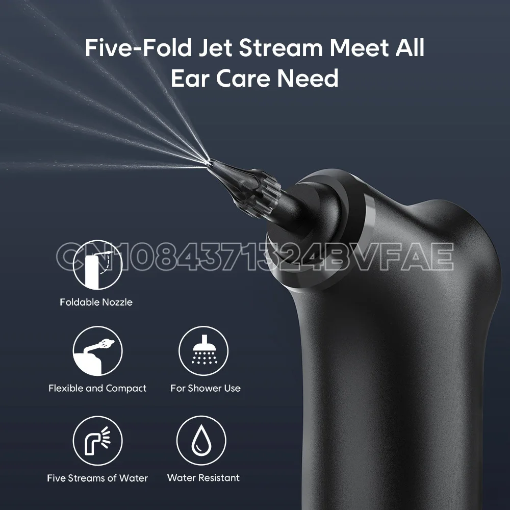 Portable electric ear cleaner with earwax, earwax, automatic ear cleaning, multifunctional cleaning electric ear spoon