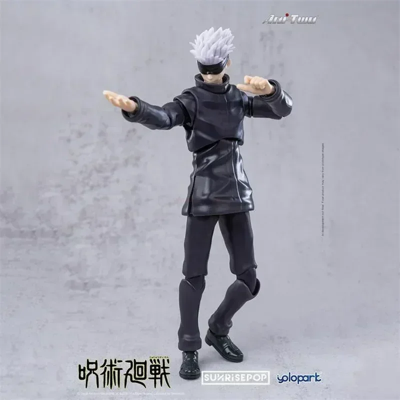 18cm Bandai Jujutsu Kaisen Figure Satoru Gojo Itadori Yuji Fushiguro Megumi Action Figurine Pvc Anime Mode Collection Toy Gift