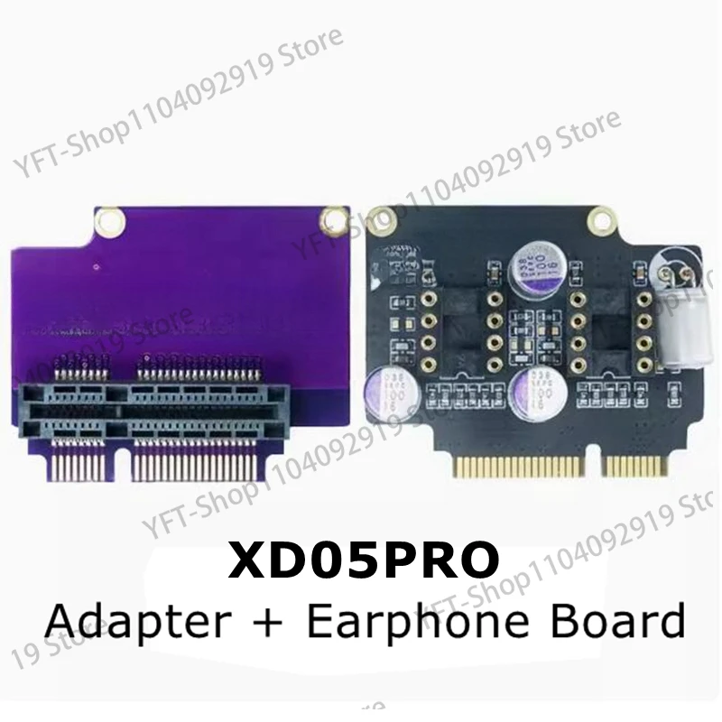 XD05Pro OAMP Decoding Earphone Board Amplifier Standard Mini PCI-E Extend Adapter Card for XD05 PRO Without Op Amp