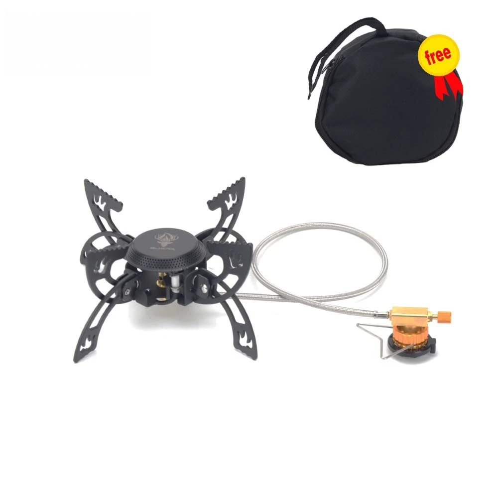 Portable Flying Saucer Split Butane Gas Stove Foldable Camping Burner High Power Outdoor Picnic Barbecue Cooker