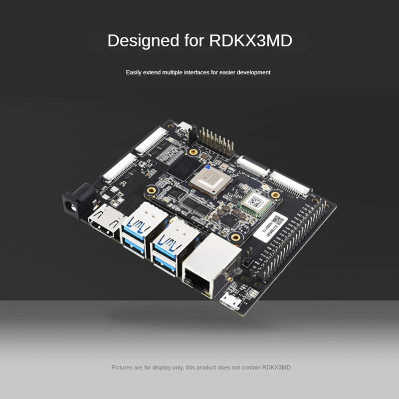 AU67-For RDK X3 Module Carrier Board USB3.0 RJ45 Ethernet Enhancing Efficiency With MIPICSI 40PIN Adapter Board Module