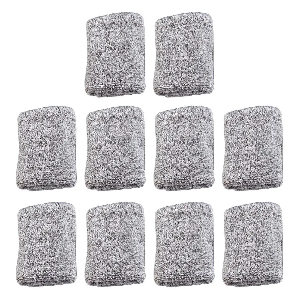 10Pcs Soft Non Shrinking Microfiber Dish Cloth High Absorption Cleaning for Kitchen Windows Furniture Glassware Hands Cups