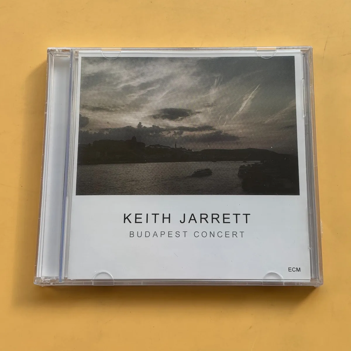 

Keith Jarrett Budapest Concert ECM Jazz Piano Live Concert Live Recording Collectible Audio CD Music CD Jazz Album