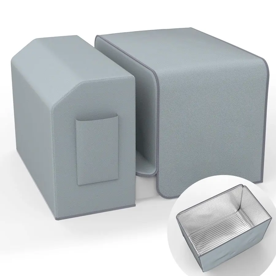 

Комплект чехлов для оконного кондиционера U-образной формы, магнитное крепление, простая установка, 2 чехла для наружного и внутреннего блоков, 3-слойная изоляция