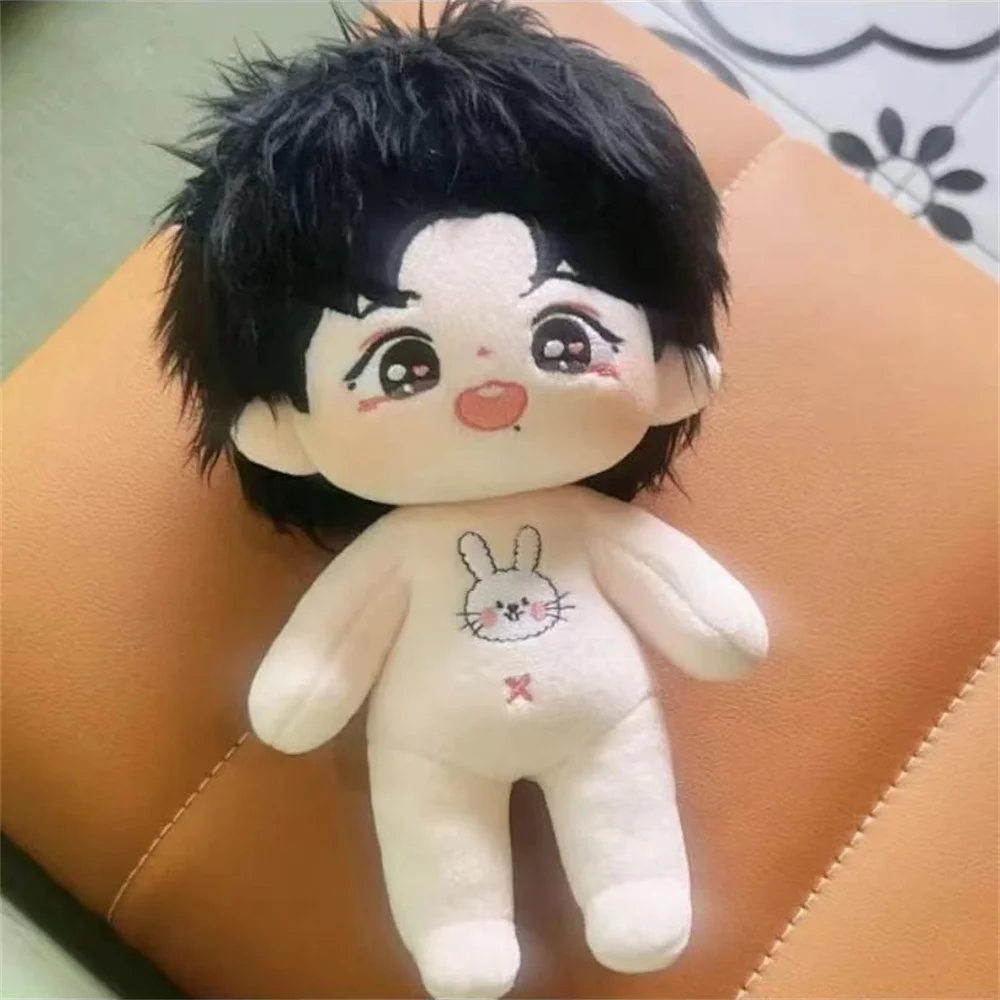 20cm Plushie Wang Yibo Xiao Zhan Idol Star Doll Toy Body Stuffed Plush Bag Accessories Cosplay Original Kids Gift G Pre-order