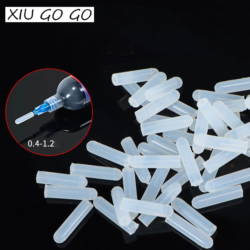 10 PCS Special Silicone Plug  Is Used to 0.4-1.2mm Glue Dispensing syringe needle Seal Glue And Prevent It From Curing