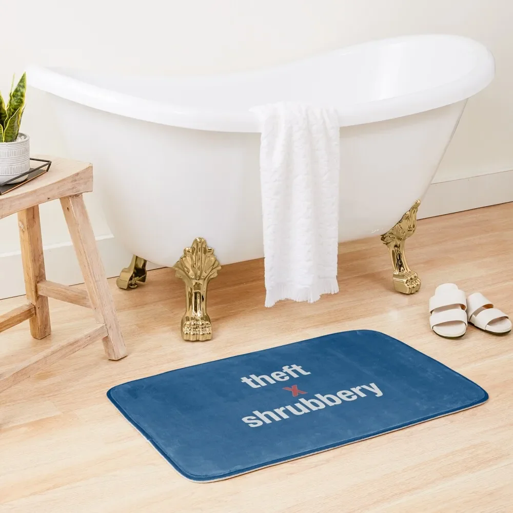 

theft and shrubbery Bath Mat Non-Slip Bathroom Bathroom Absorbent Quick Dry Mat