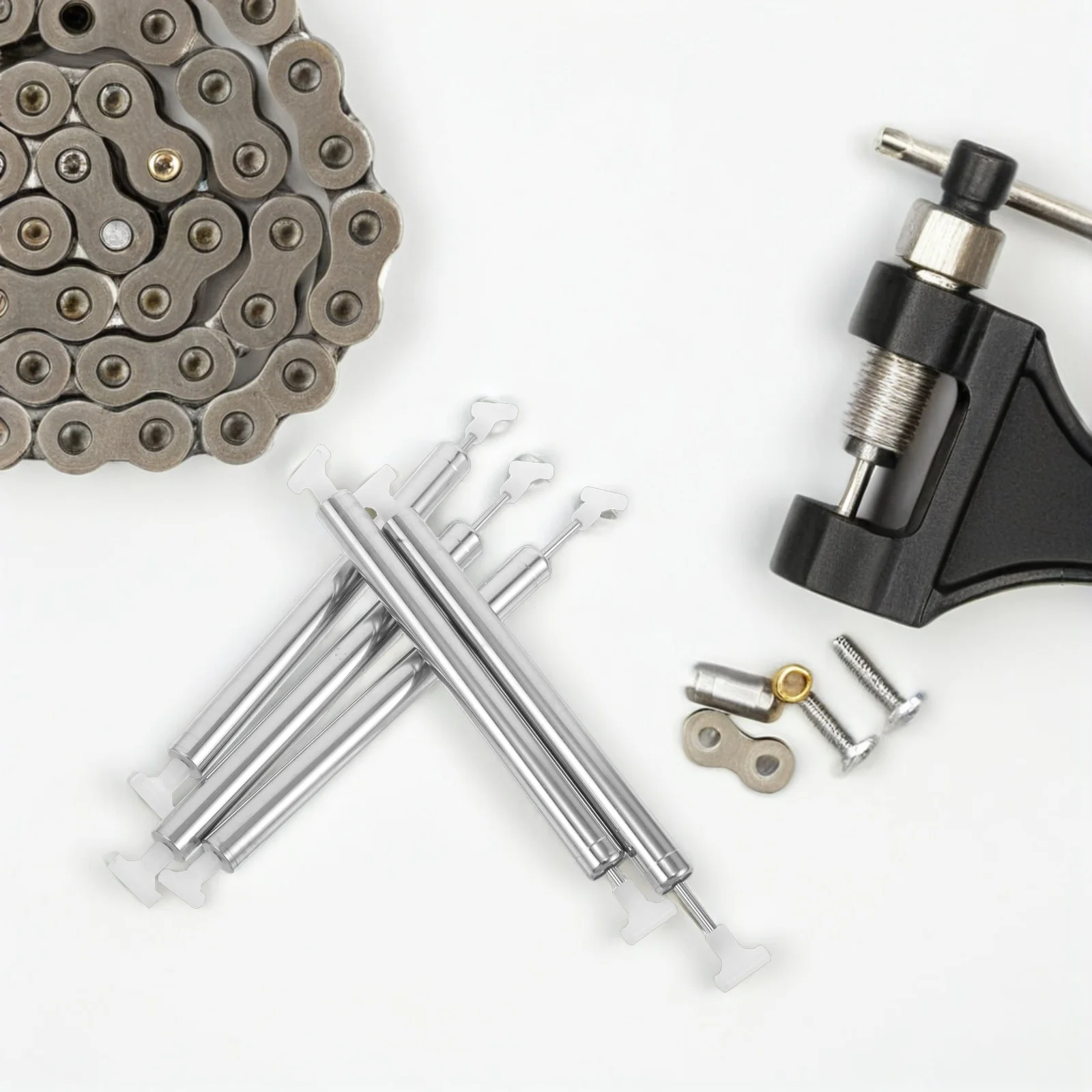 

5Pcs Trash Can Damper Replacement Stainless Steel Soft Closing Slow Close Parts for Kitchen Bathroom Office Garbage Bin