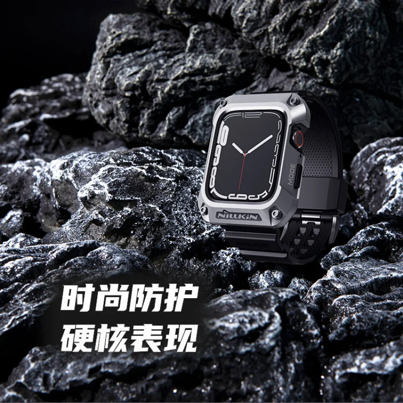 

NillkinApplicableiphoneWatch Series 4/5/6//8/44 45mm Wrist Strap Protective
