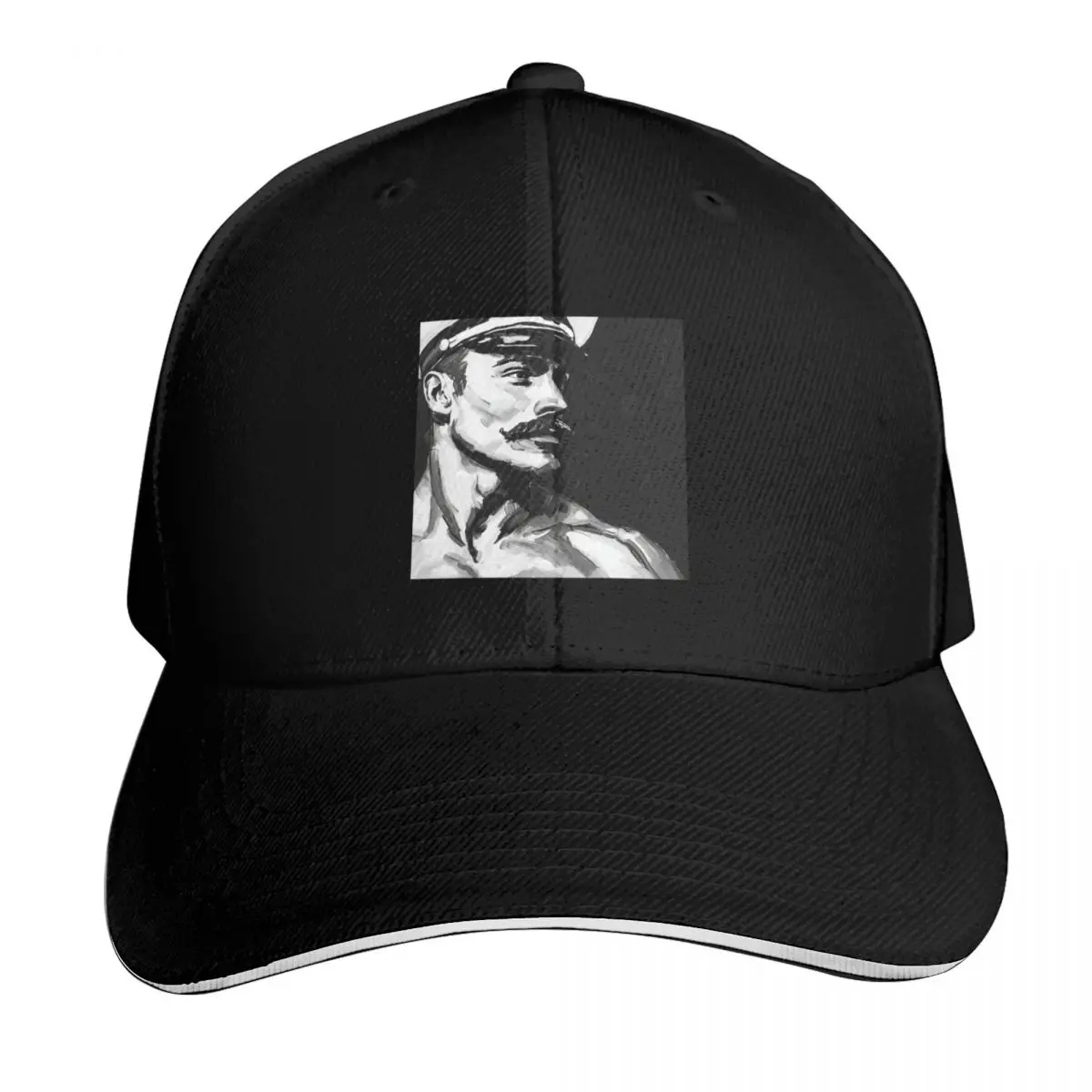 sexy sailor, digital art for t-shirts, stickers, posters, mugs Baseball Cap Men Women Casual Summer Sport Sun Cap