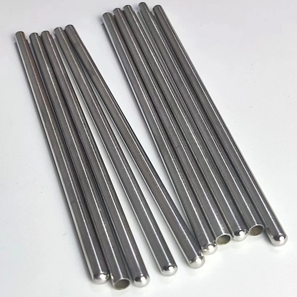 5mm Outer Diameter ,One End Argon Arc Welding Closed Stainless Steel Thermowell Thermocouple Pipe Accessories ,10 Pcs