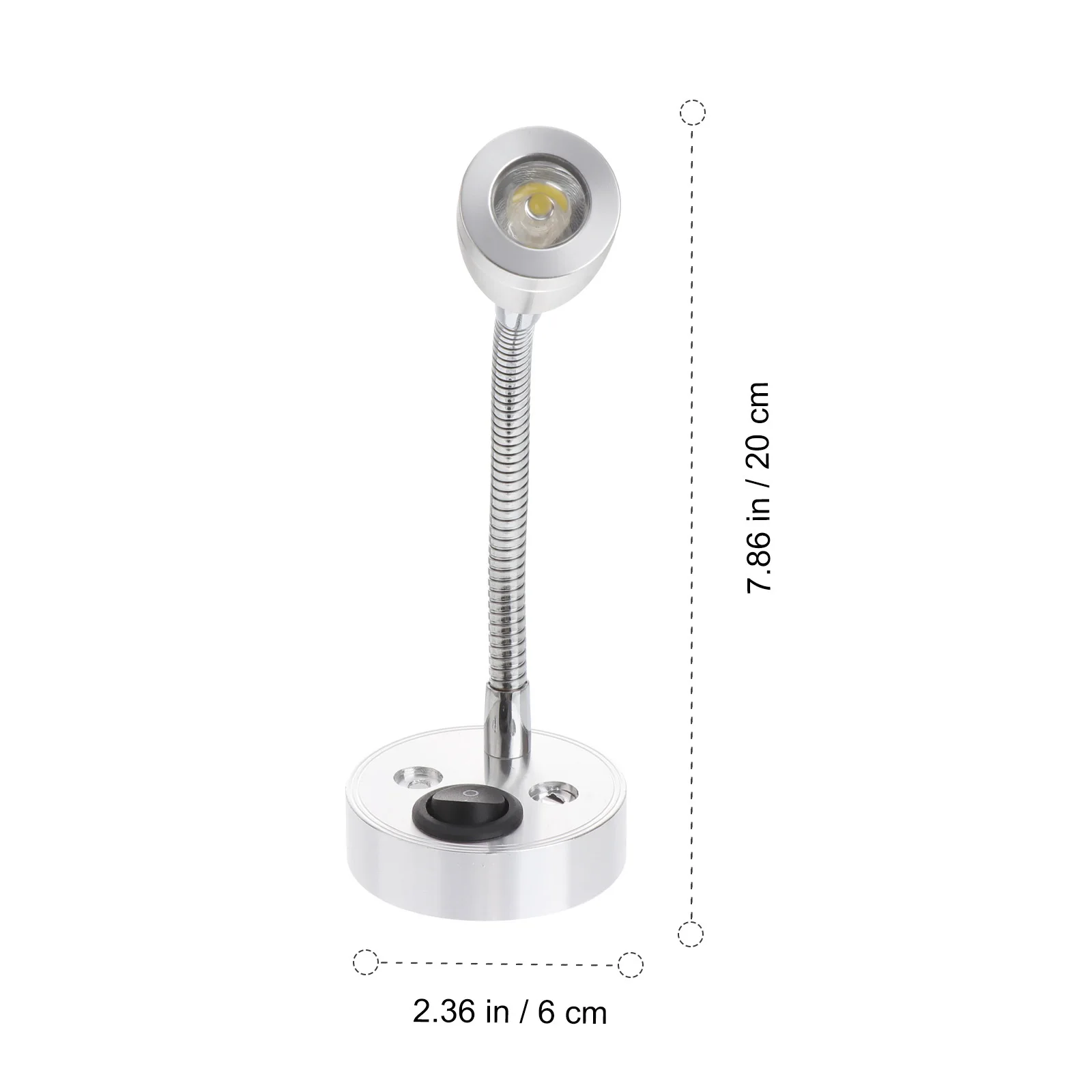 

2pcs Led Reading Lights 12V 3W Flexible Gooseneck Lamp For Gooseneck Lamp Bedroom Home Office Aluminum Night Light